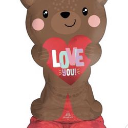 Valentines Huge Teddy Bear Balloon