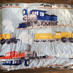 Full Size Comforter Trains Reversible