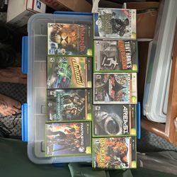 Xbox Games SEE PHOTOS FOR DETAILS!!!