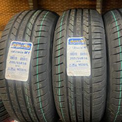 205/55/16 Tires New Set