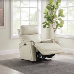 Gilman Creek Sanders Leather Power Recliner