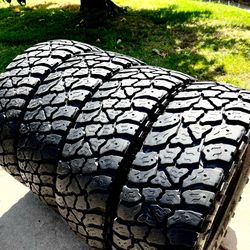 275/70R18 Kelly Edge Safari Mud Tires [33.5x11.0r18] Load E 10 Ply 85% Tread