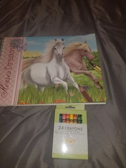 Horse coloring book