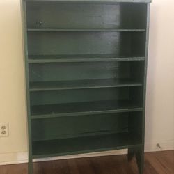 Green Bookshelf 
