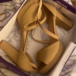 Nude Heels 6 1/2 