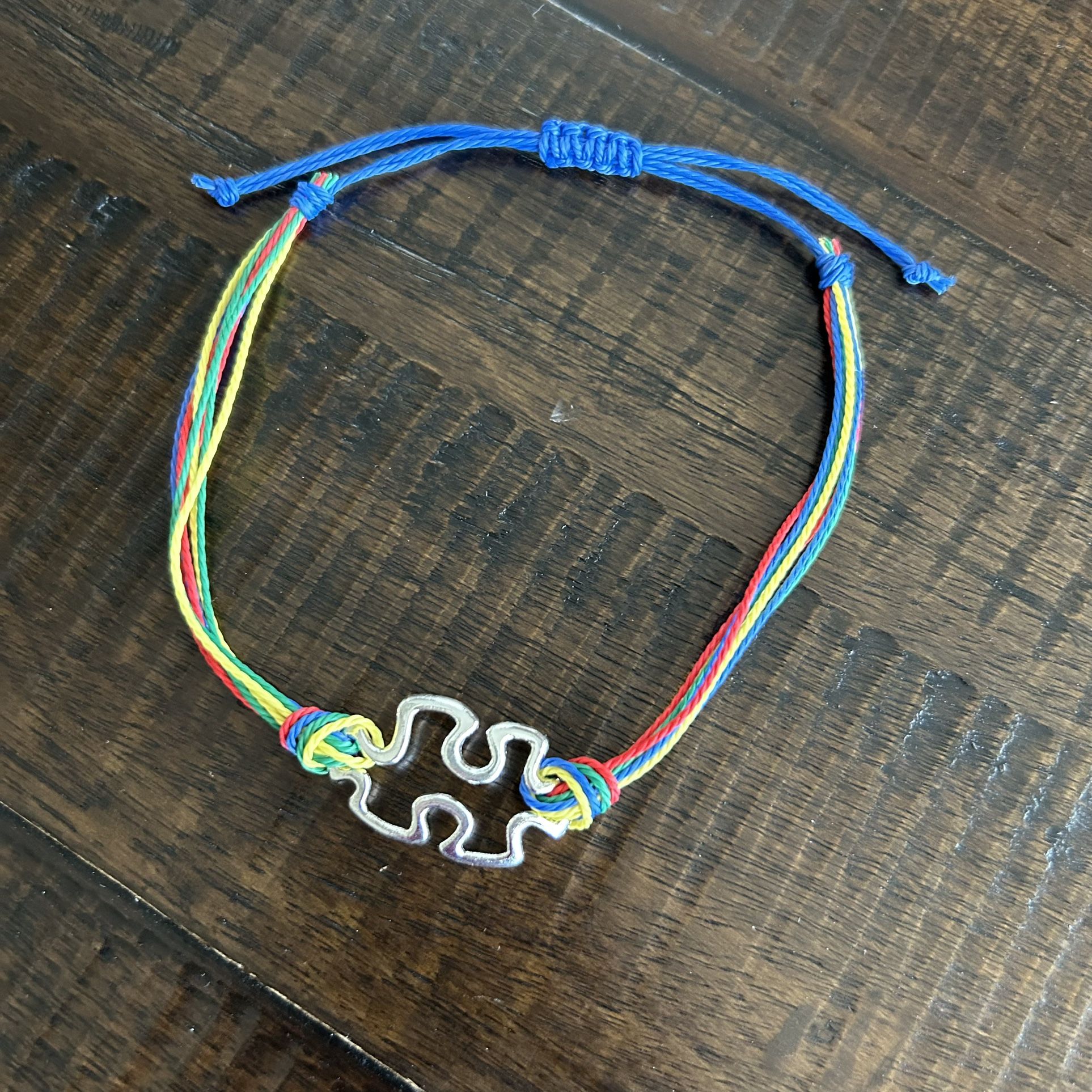 $1 or FREE w/ ANY Purchase: NEW Autism Awareness Bracelet | NOT Adjustable | 10” Length | PorchPU Appleton Near Richmond & Packard