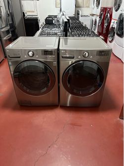 LG washer and dryer