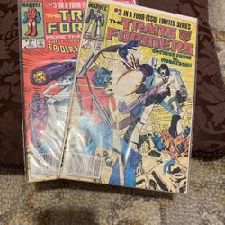 Transformer Comic Books 