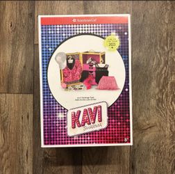American Girl Doll Kavi's Backstage Theater Trunk Girl of the Year 2023 Sharma Playset