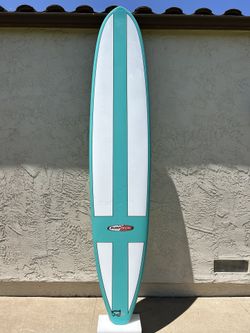 Surfboard Longboard 9’0” SurfTech Tuflite Blue and White