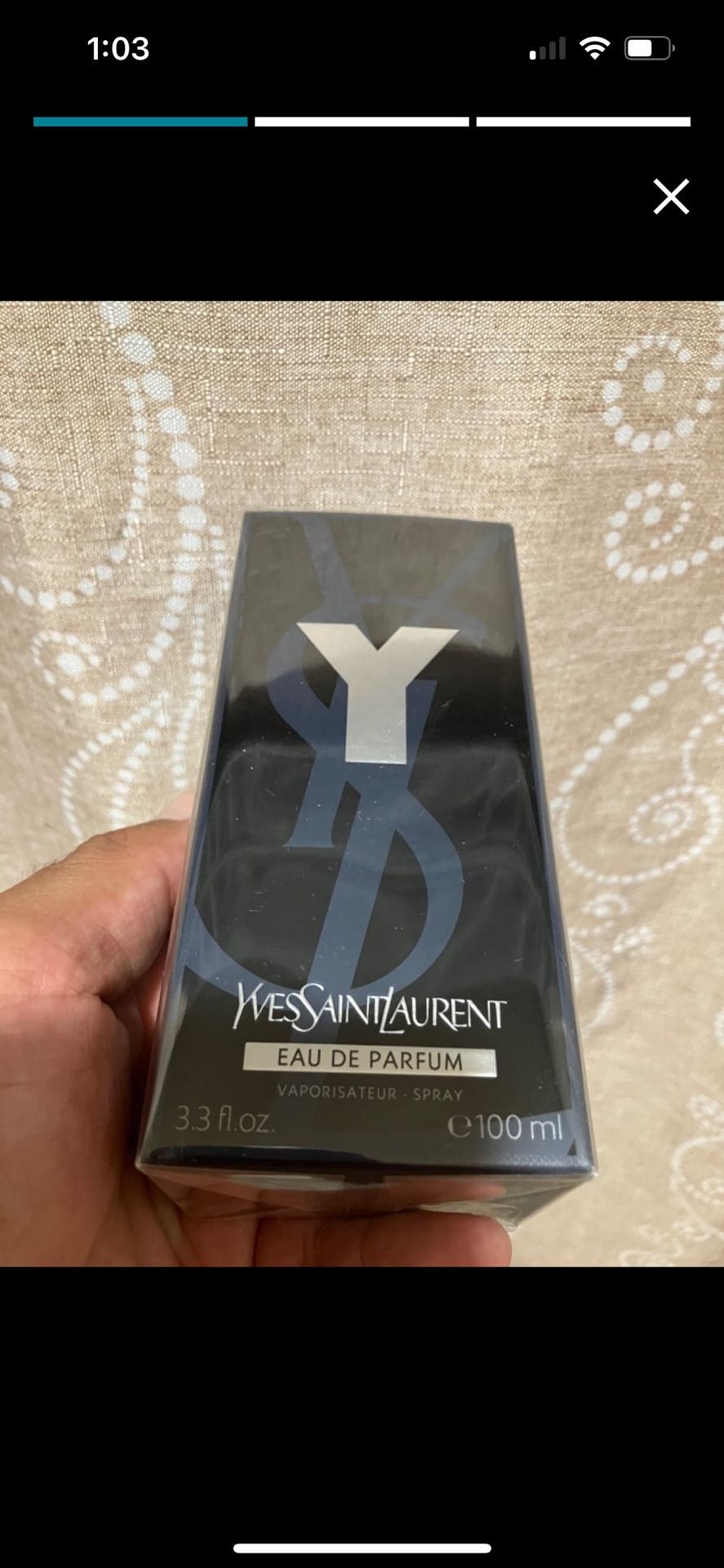 Yves Saint Laurent Men's Y Eau de Parfum, 3.3-oz.