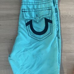 True Religion Swim Trunks 