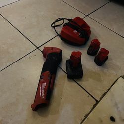 Hammer Drill,impact Drill ,multi Tool,3 Batteries And Charger Bran New Used  For Few Times 
