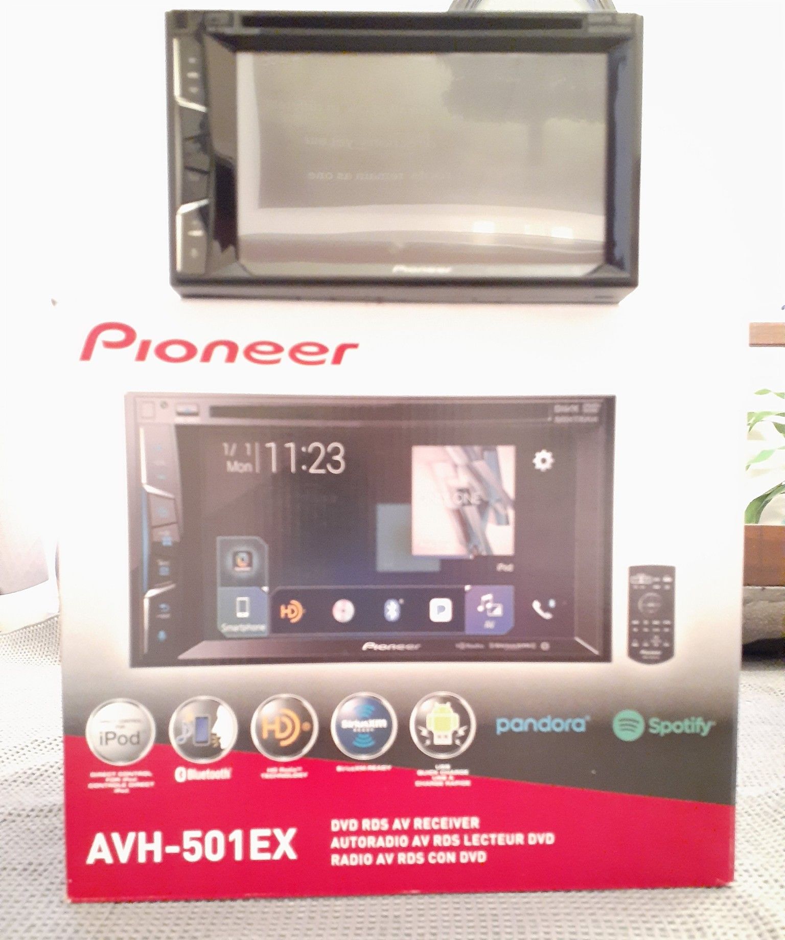 Pioneer DVD touch screen receiver