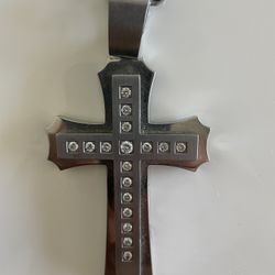 Stainless Steel Holy Cross Diamonds