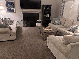 2 Couches & Matching Chair