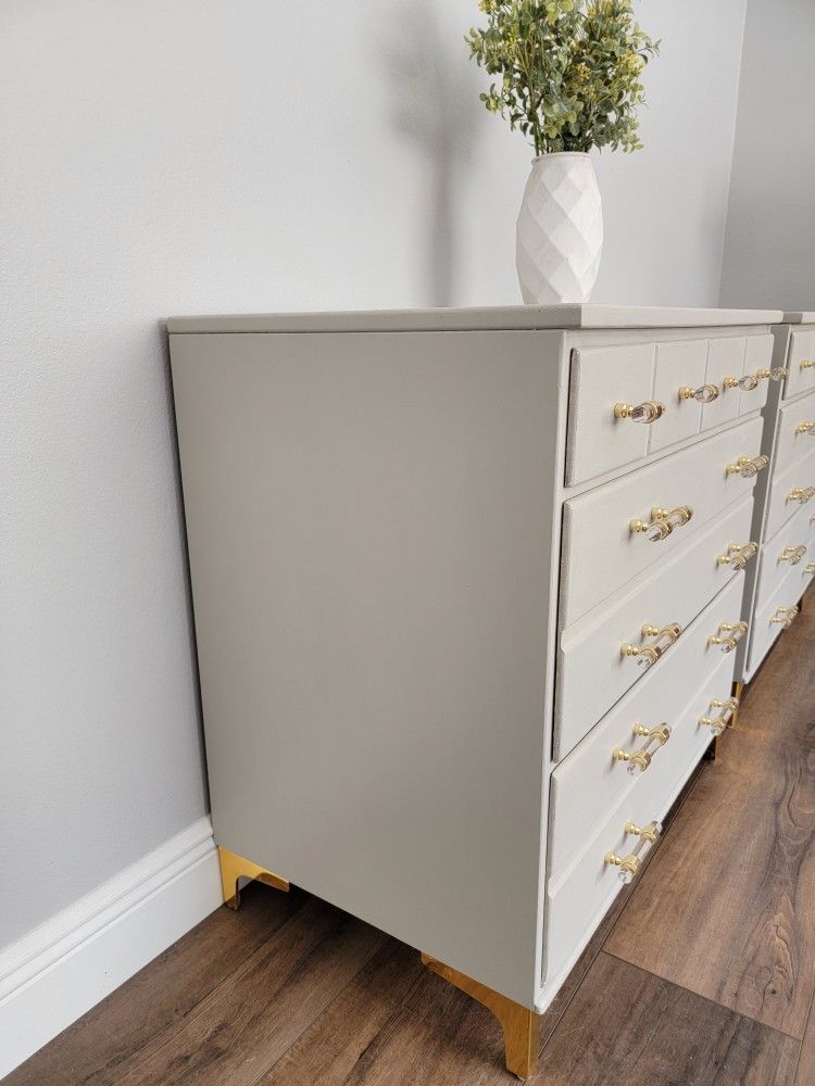 Vintage Ethan Allen Baumritter Bachelor Chests Nightstands Dresser