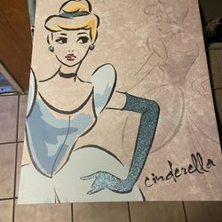 Disney princess, canvas paintings