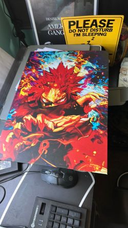 Red riot poster