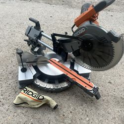 Ridgid 12in Sliding Miter Saw 
