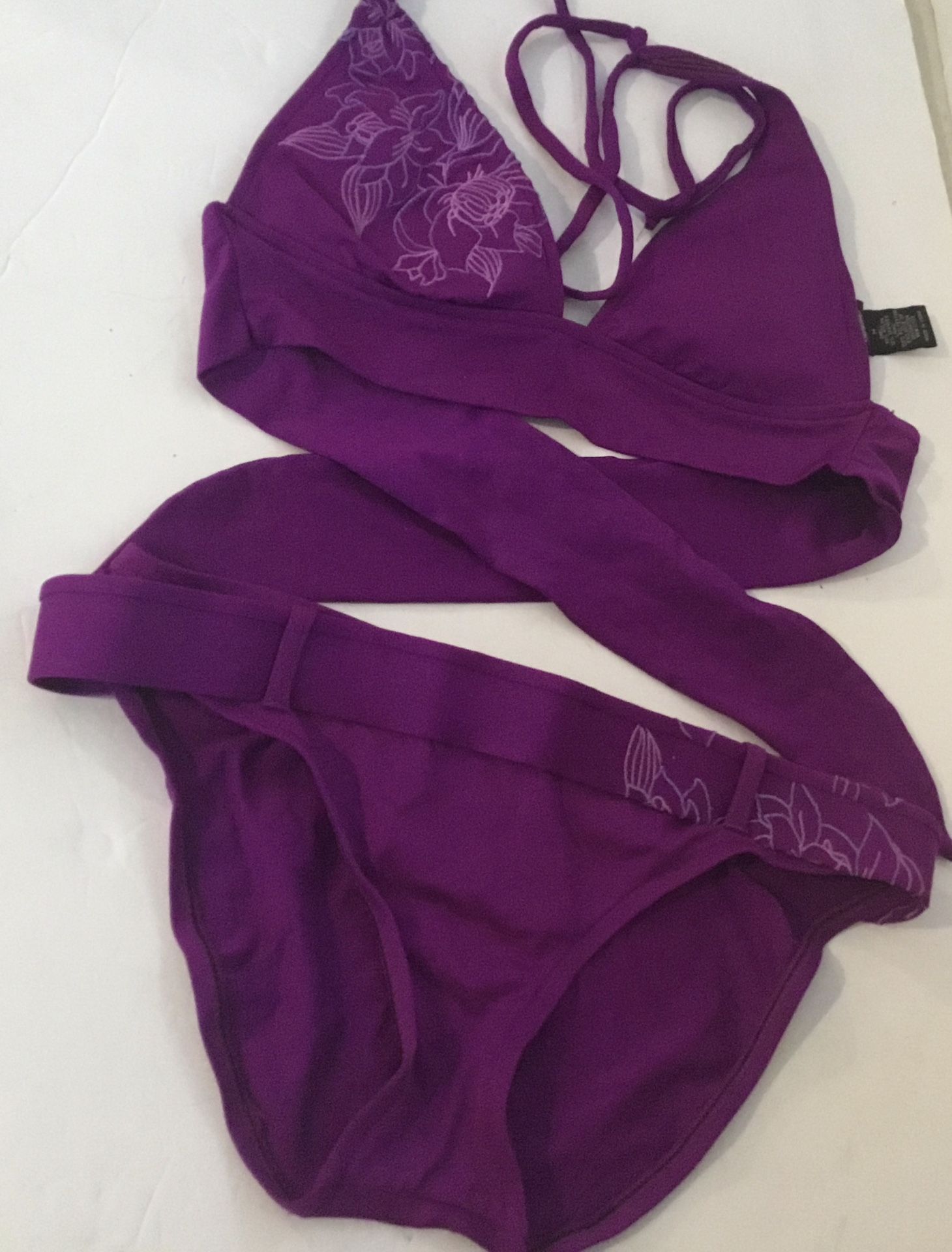 Mossimo Purple Bikini. Small