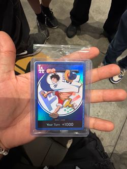 One Piece Dodger Luffy Card