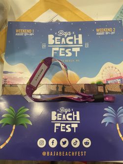 Baja Fest Weekend 1 Pass
