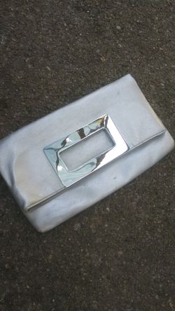 Silver clutch