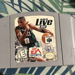 Nintendo 64 NBA Live 99 Video Game Cartridge for the N64 Console