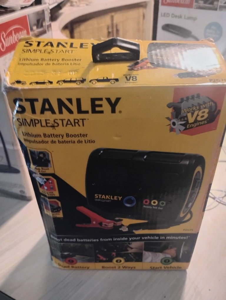 Stanley Simple Start Battery Charger