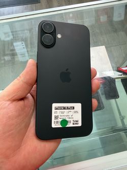 iPhone 16 Plus Black 128GB T-Mobile,MetroPcs