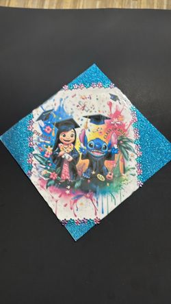 Graduation cap topper
