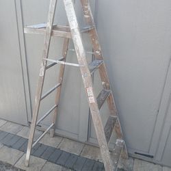 Vintage Wood Ladder 