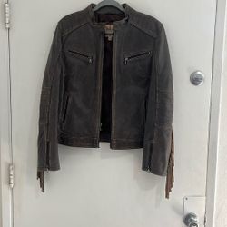 NEW- Woman’s Wilson Vintage Brown Leather Jacket- Size L