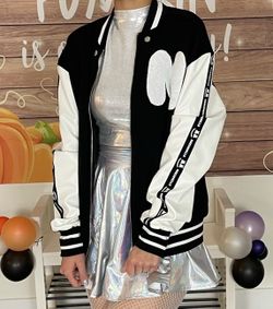 Marshmallow Jacket Leather Sleeves  Unisex 