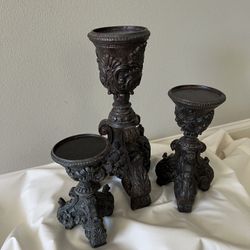 Home Decor 3 Holders  Candles