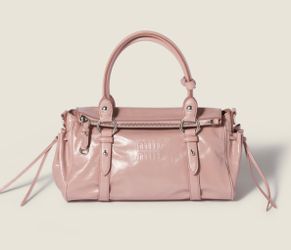Miu Miu Rosy Blush Leather Handbag Crossbody NEW design