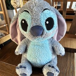 Disney Parks Store 14” Lilo & Stitch Plush w Removable Weighted 2.5 lb Pouch used