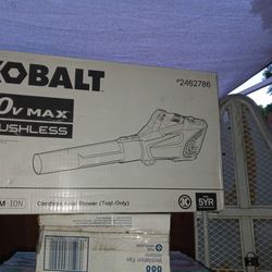 New Kobalt Leaf blower