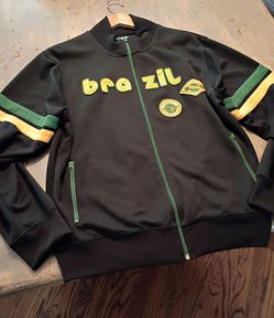 Brazil copa America's cup victory soccer jacket