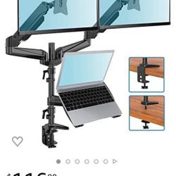 Dual Monitor Stand Heavy Duty