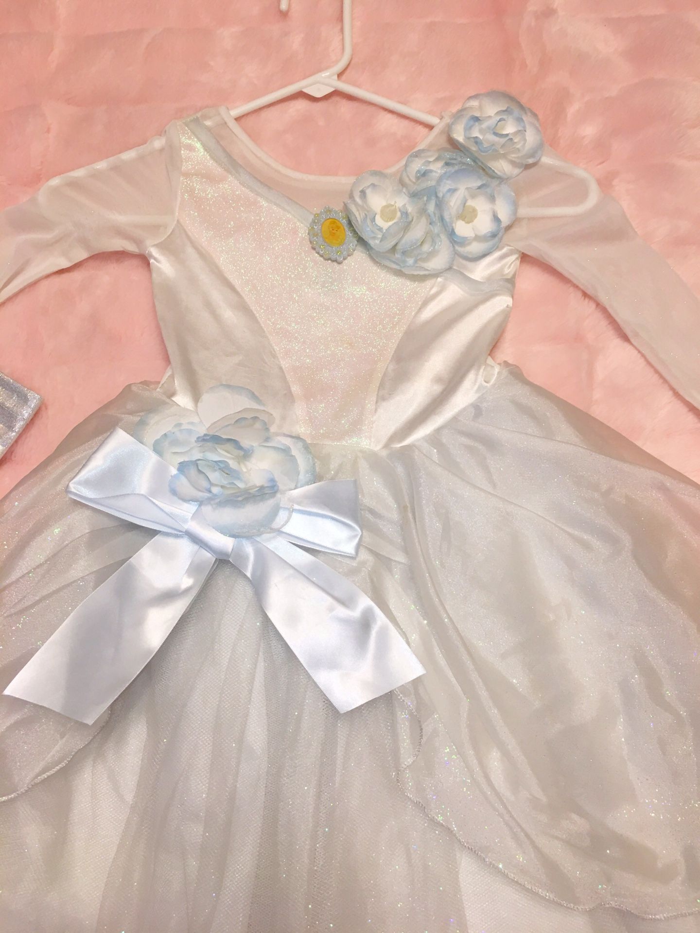 Disney White Cinderella Gown Costume size XS (4)