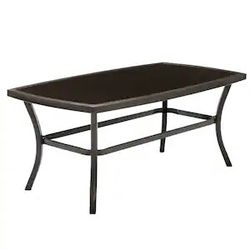 Brand New : Garden Treasures Valleydale Rectangle Coffee Table 23-in W x 42.01-in L