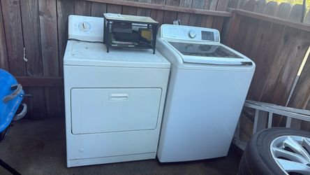 Washer and dryer