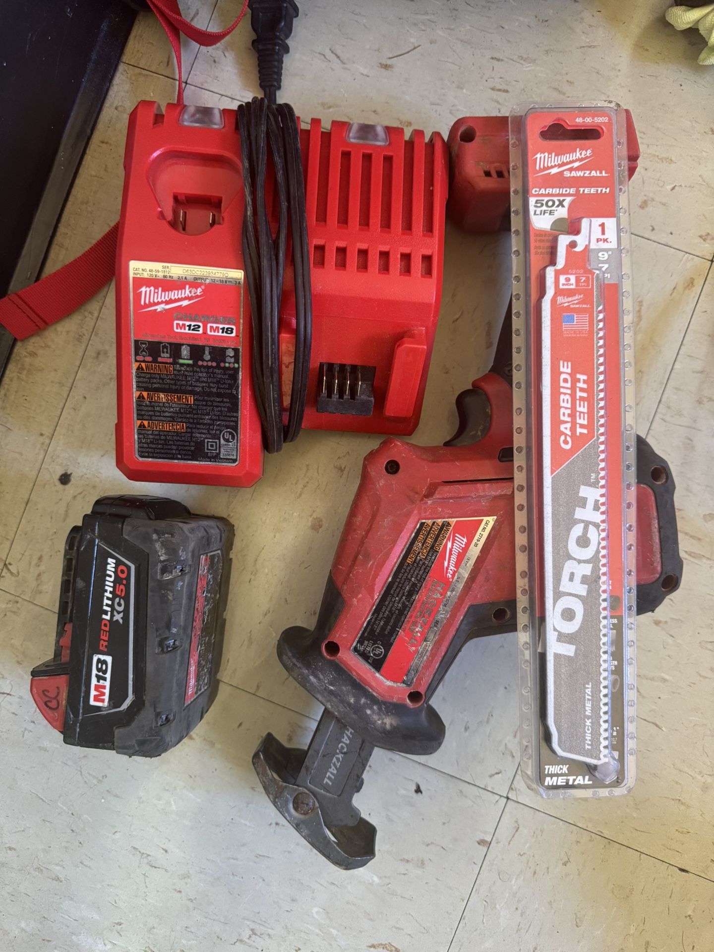 M18 Sawzall Set