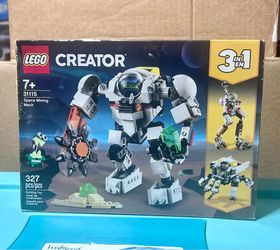 LEGO Creator 3in1 Space Mining Mech 31115 Building Kit Mech Robot Alien Figure
