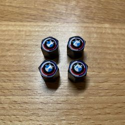 BMW 50th Anniversary Valve Caps for Wheels