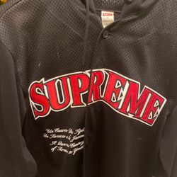 Supreme Long Sleeve Baseball Sweater