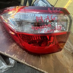 2014-2016 Toyota Corolla Left Tail Light