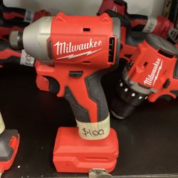 Milwaukee M18  Brushless  Impact Driver (Tool-Only) $100